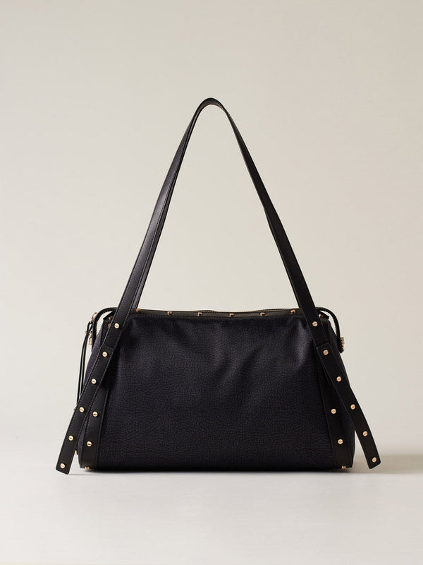 Borbonese Borsa Bauletto Nero Donna - 1