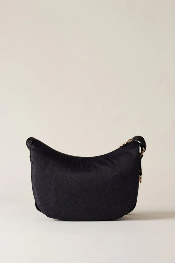 Borbonese Luna Bag Small Nero Donna - 3