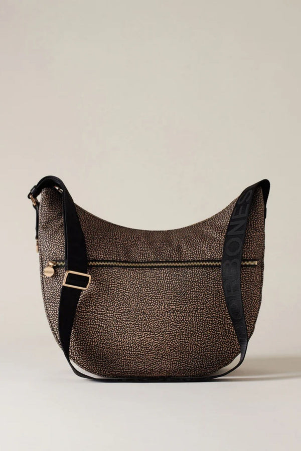 Borbonese Luna Bag Medium Naturale Donna - 2