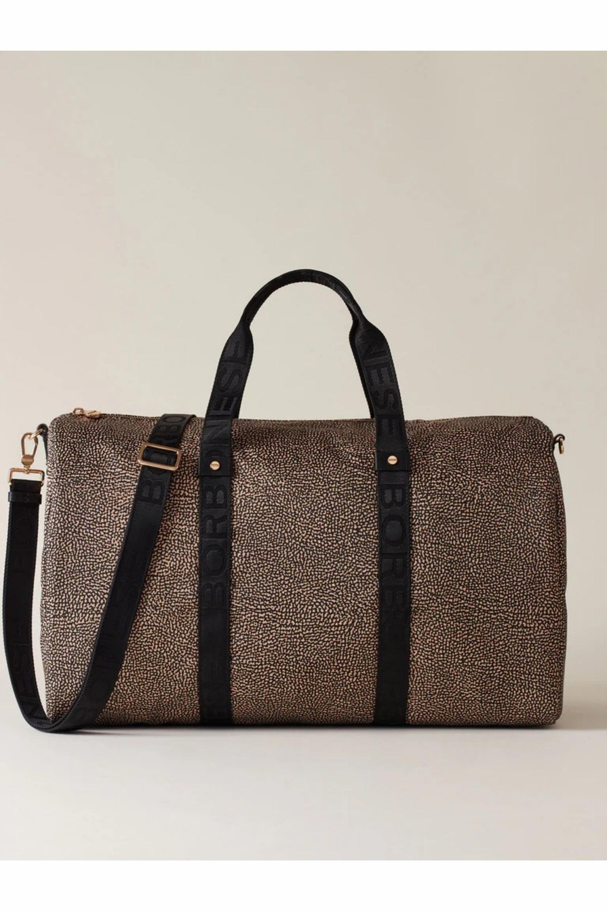 Borbonese Borsone Medio Naturale Donna - 2