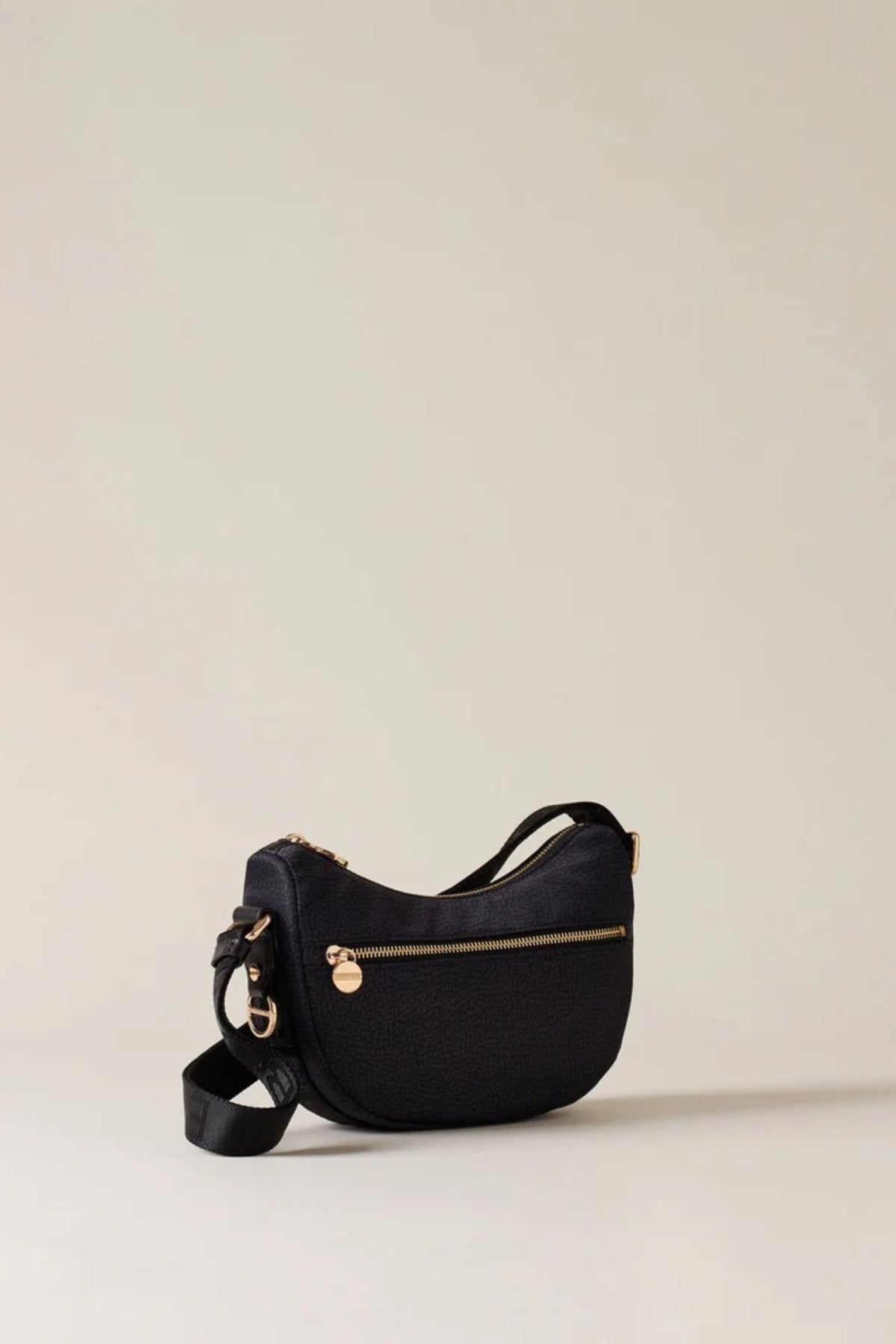 Borbonese Luna Bag Mini Nero Donna - 3