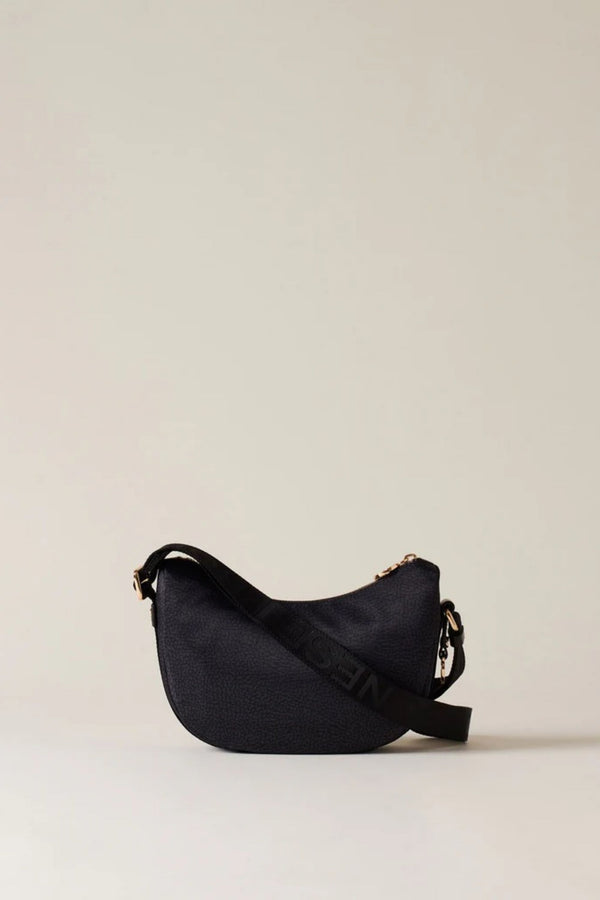 Borbonese Luna Bag Mini Nero Donna - 4