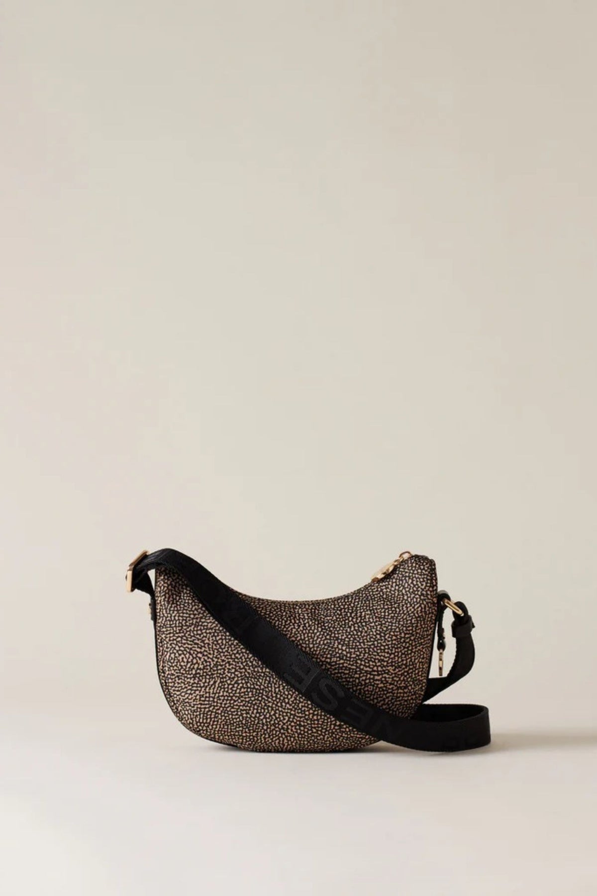 Borbonese Luna Bag Mini Naturale Donna - 4