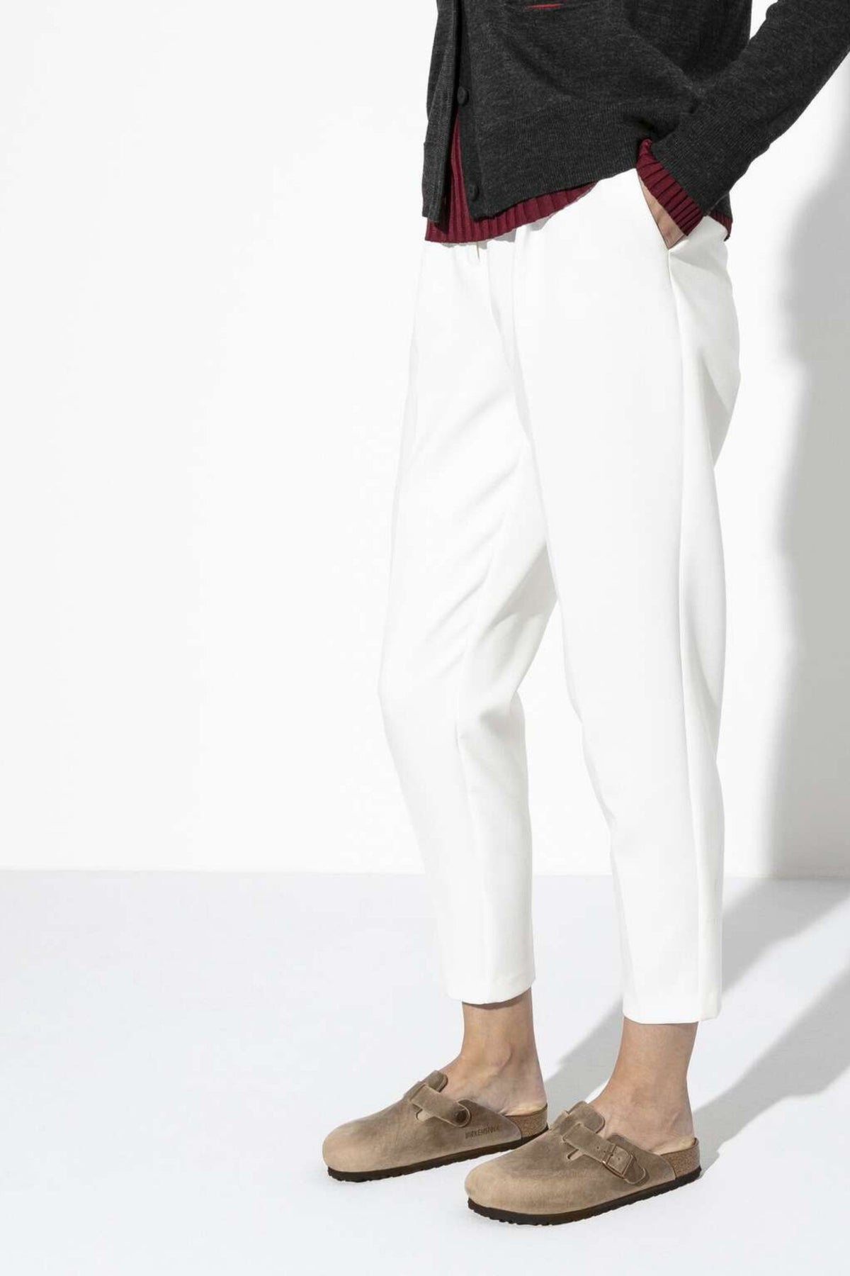 Birkenstock Boston Oiled Marrone Donna - 1