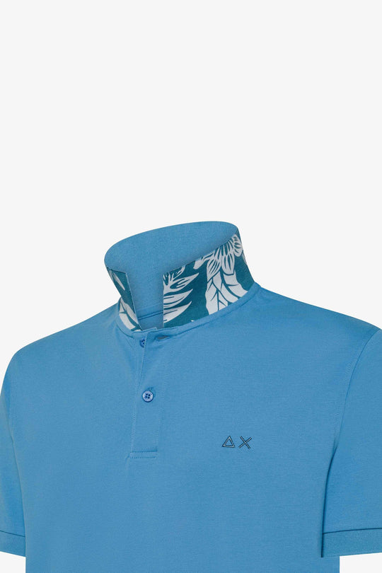 Sun 68 Polo Print Under Collar Uomo