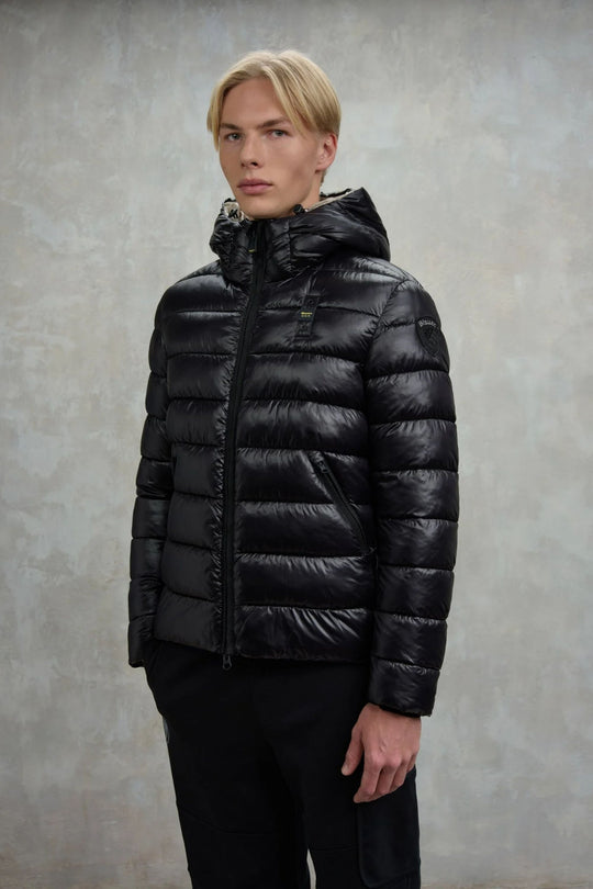 Blauer Piumino Ripstop Cappuccio Uomo