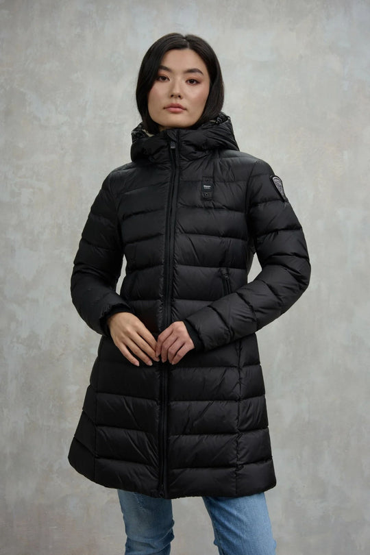 Blauer Piumino 3/4 Cappuccio Donna