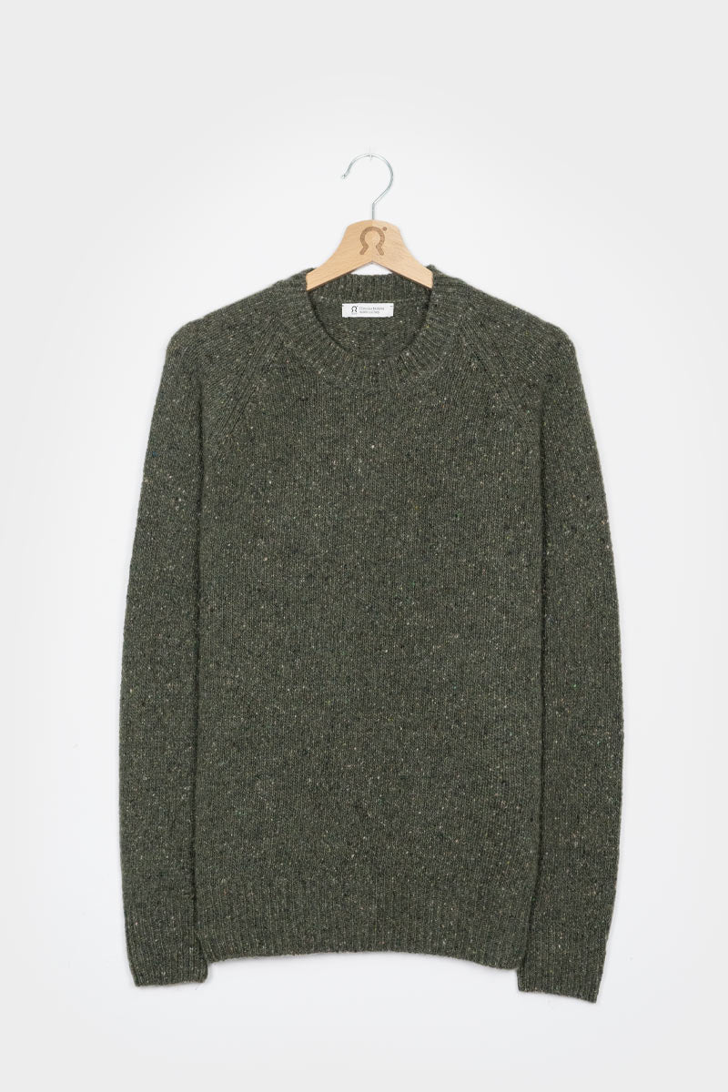 Rifo' Maglia Cashmere Rigen. Verde Unisex - 1