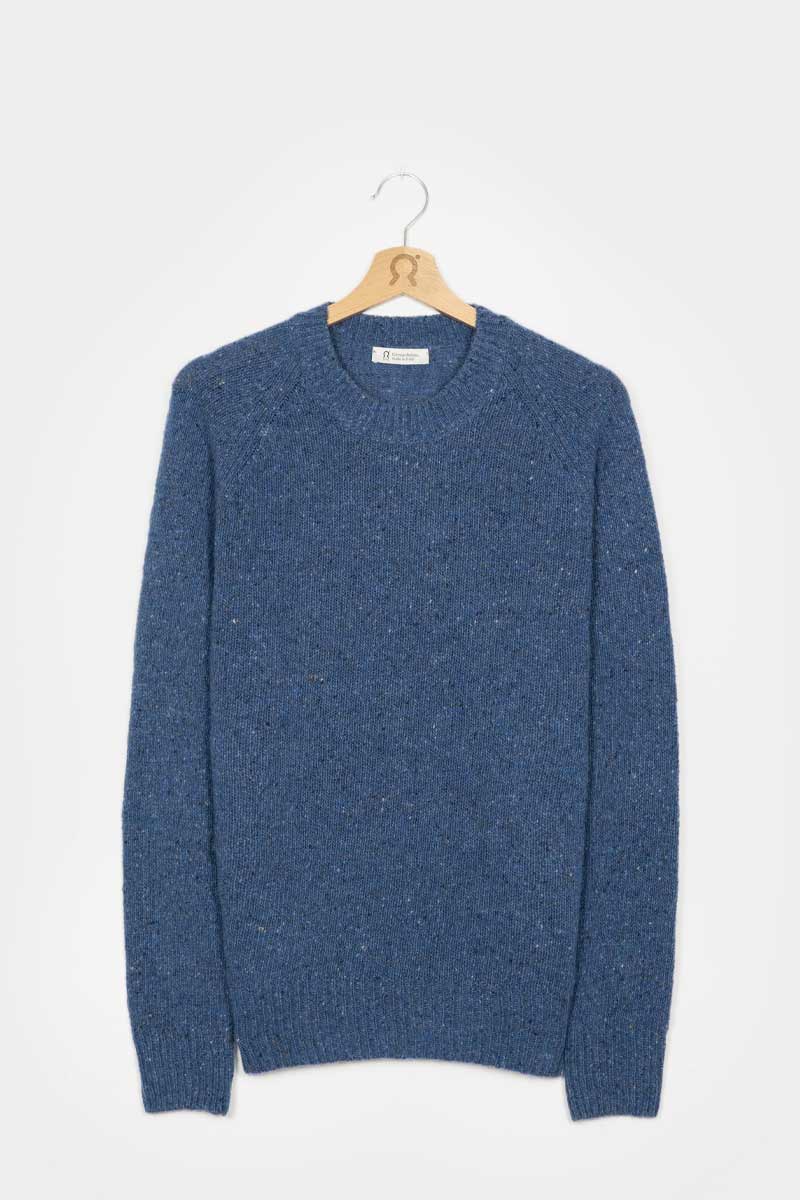 Rifo' Maglia Cashmere Rigen. Blu Unisex - 1