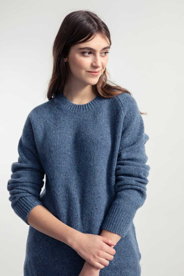 Rifo' Maglia Cashmere Rigen. Blu Unisex - 3