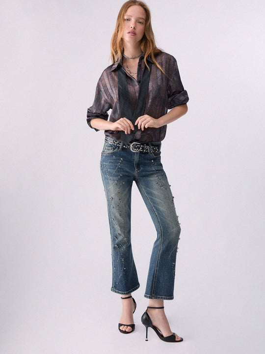 Camicia Donna LIU JO BLUE DENIM
