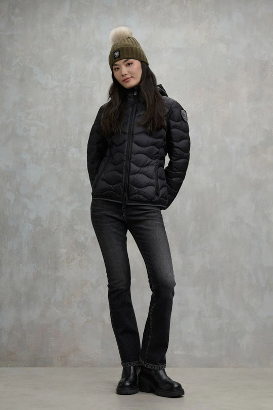 Blauer Piumino Cappuccio Ondina Donna