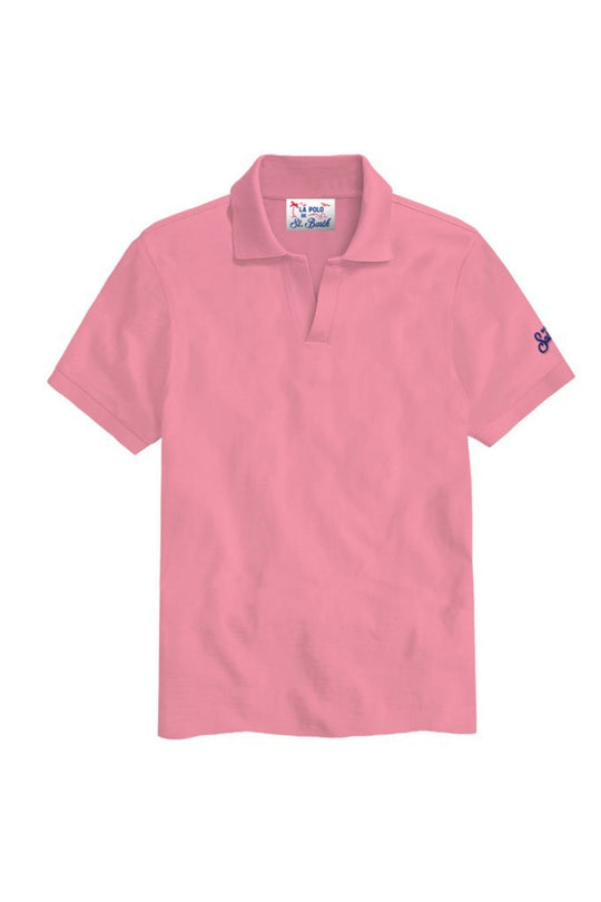 Mc2 Saint Barth Polo Rosa Uomo