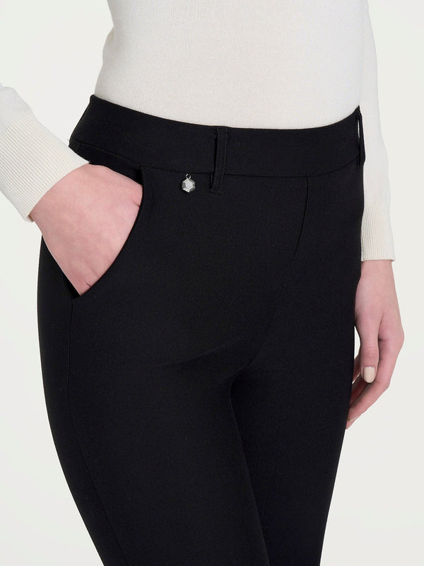 Ragno Pantalone Dritto P. Milano Nero Donna - 3