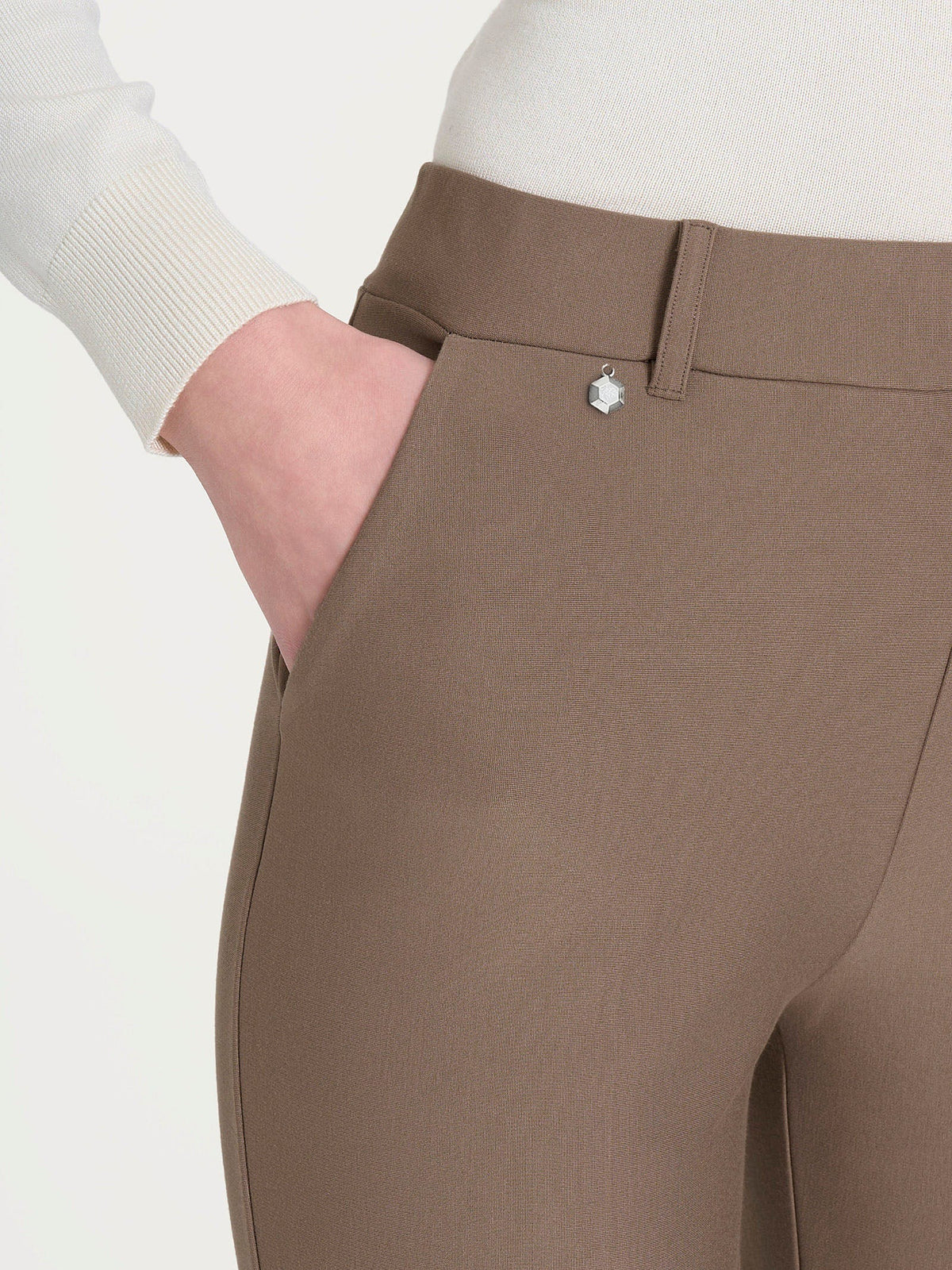 Ragno Pantalone Dritto P. Milano Verde Donna - 3