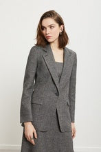Ottod'ame Blazer Bitessuto Naturale Donna - 3