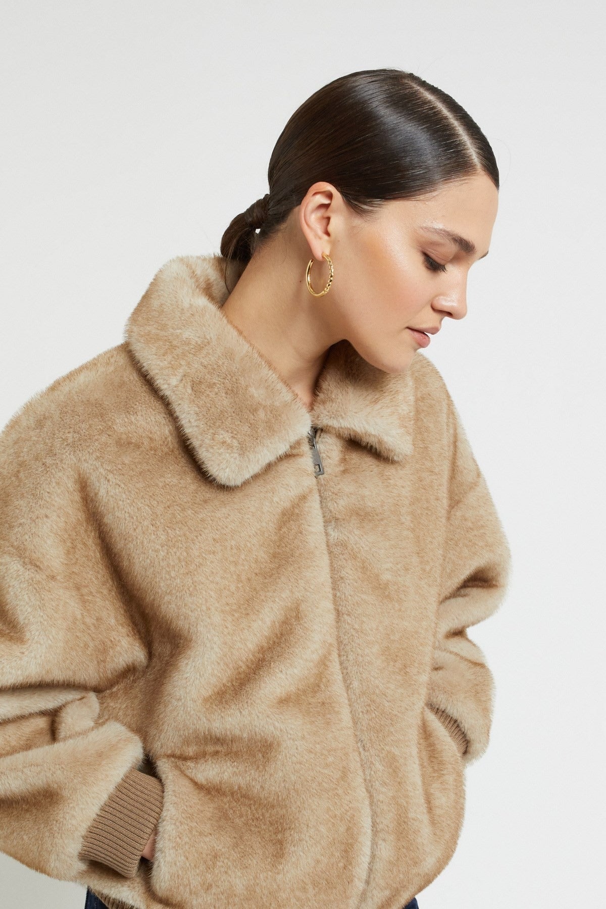 Ottod'ame Bomber Ecopelliccia Naturale Donna - 1