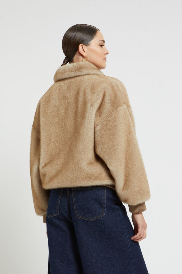 Ottod'ame Bomber Ecopelliccia Naturale Donna - 3