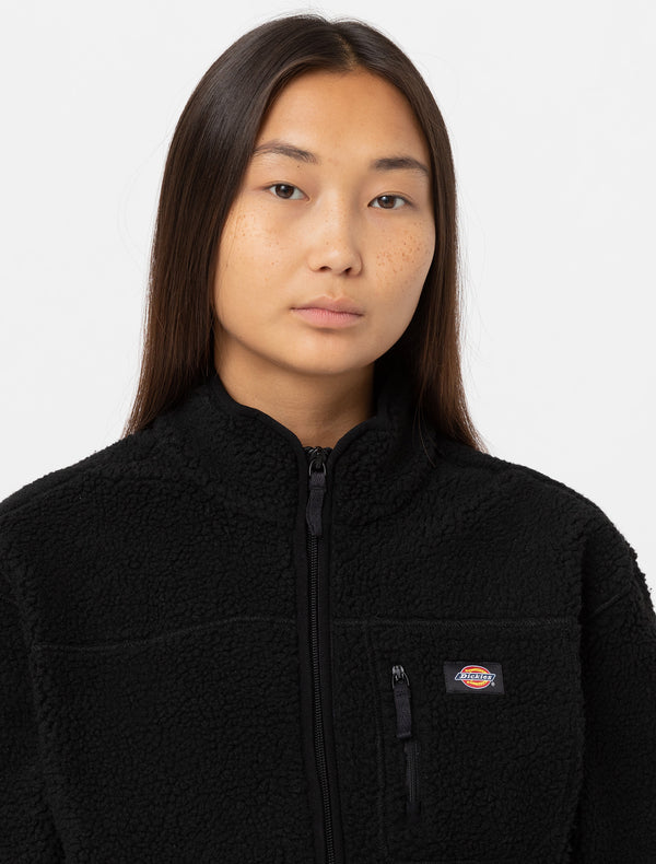 Dickies Mount Hope Fleece Nero Donna - 4