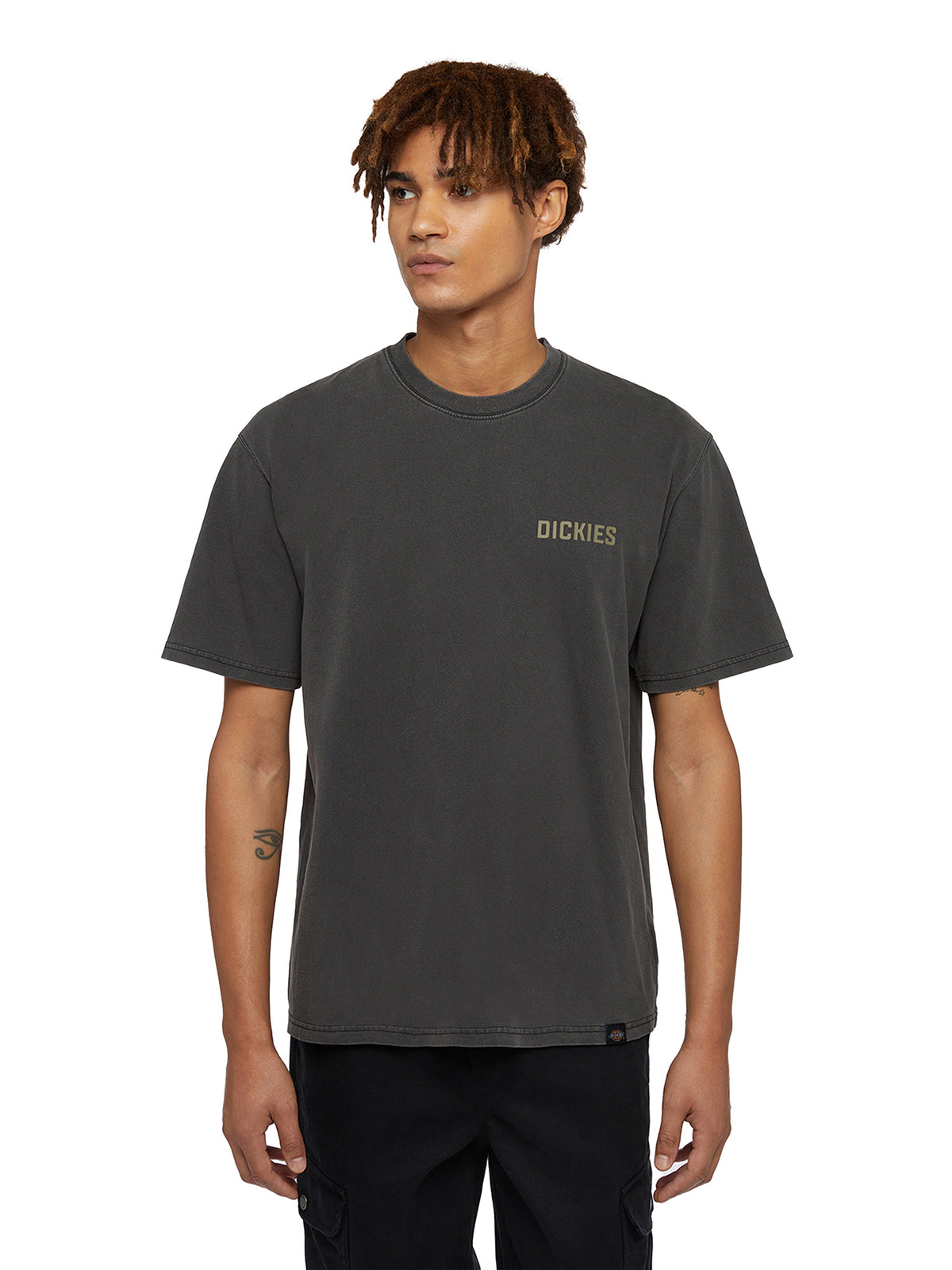 Dickies High Flying Workwear T-shirt Nero Uomo - 3