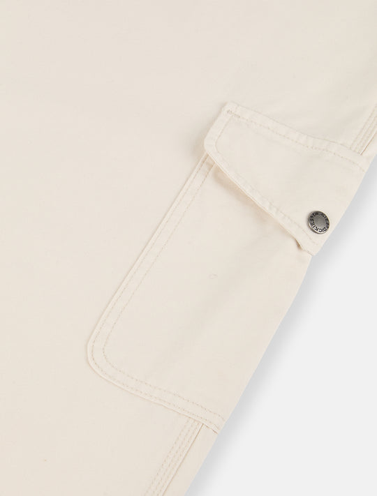 Dickies Duck Canvas Cargo Bianco Donna