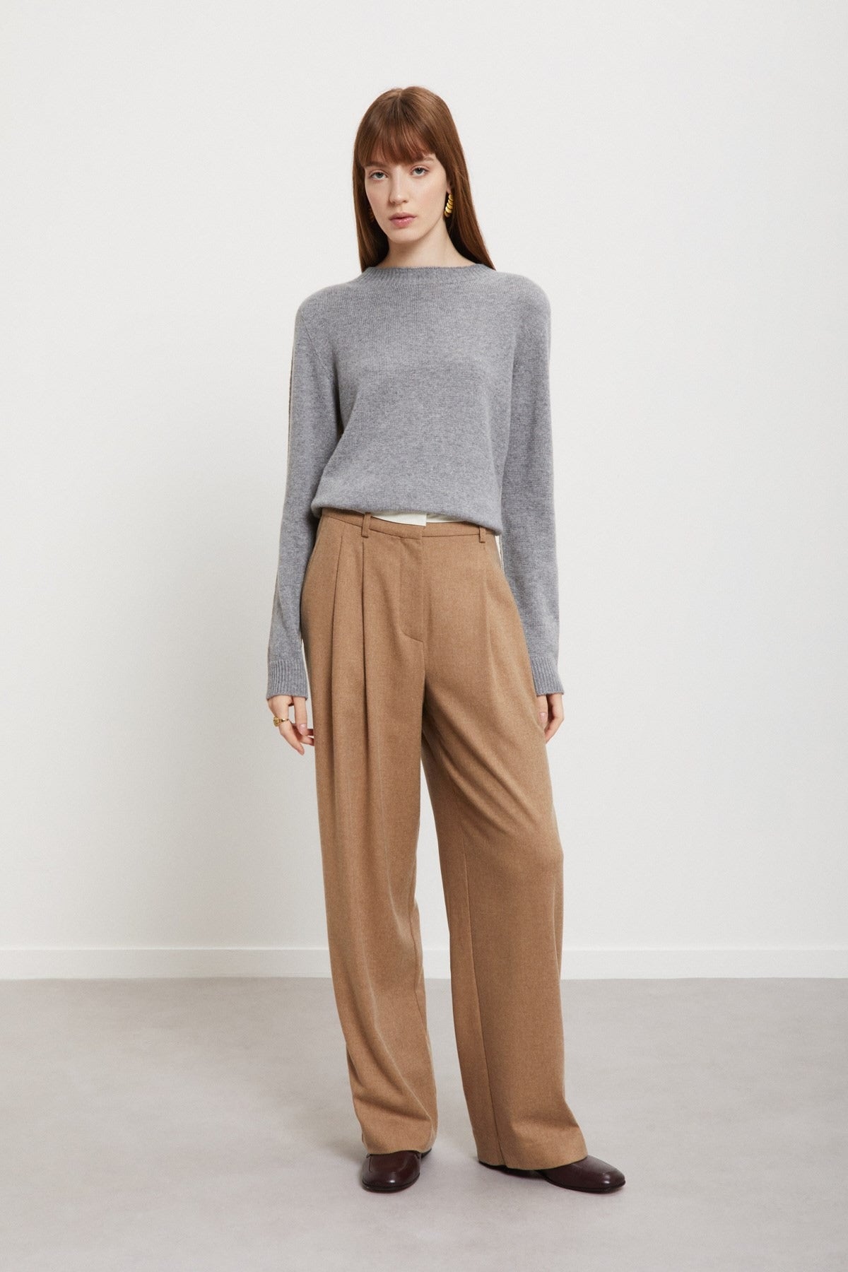 Ottod'ame Pull Girocollo Bicolore Naturale Donna - 3