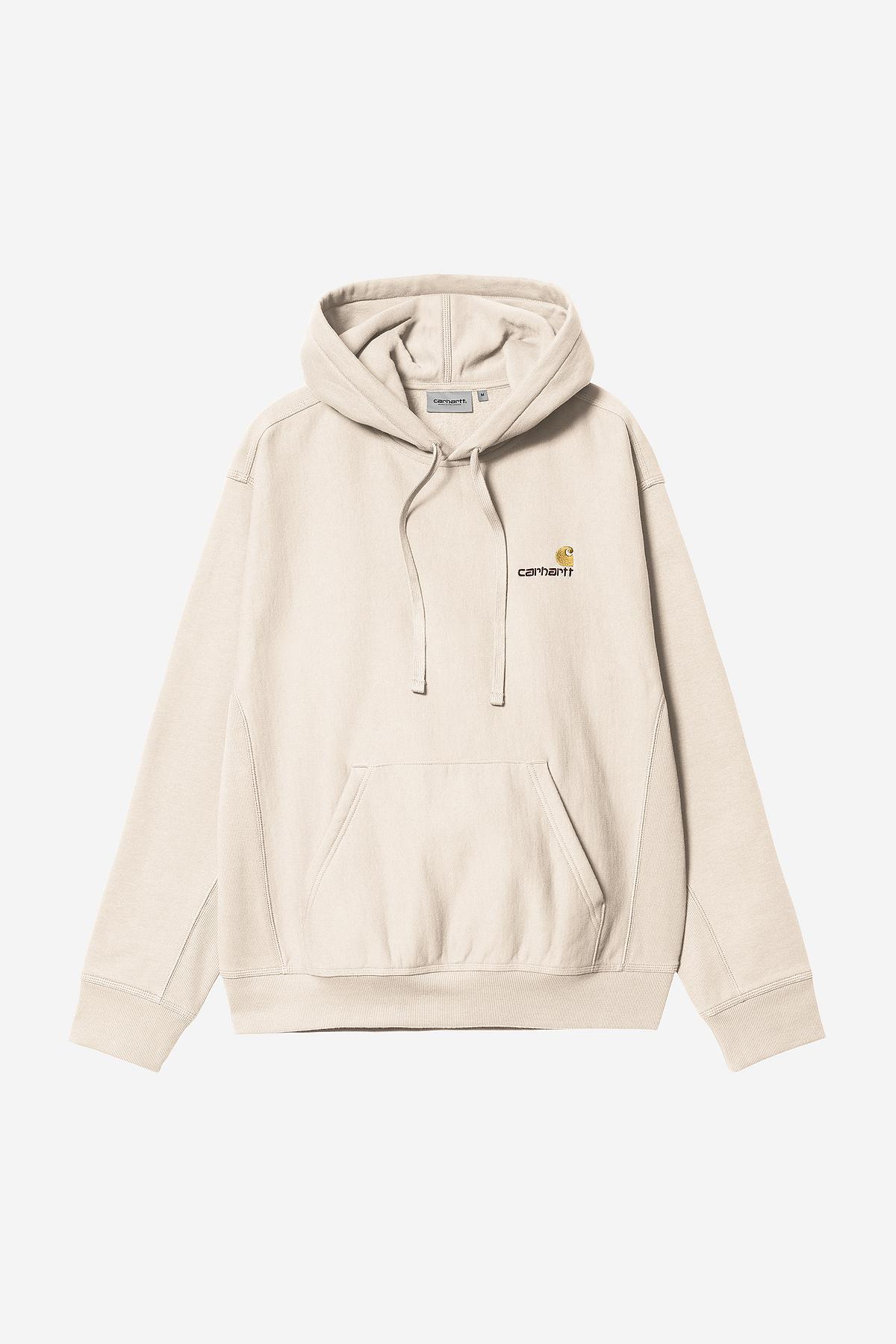 Carhartt Wip Hooded American Script Sweat Uomo - 1