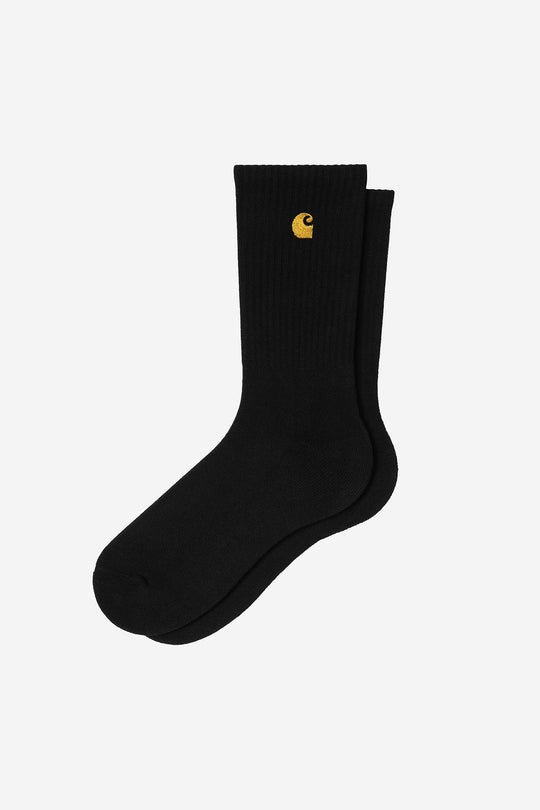 Carhartt Wip Chase Socks Cotton Nero Uomo
