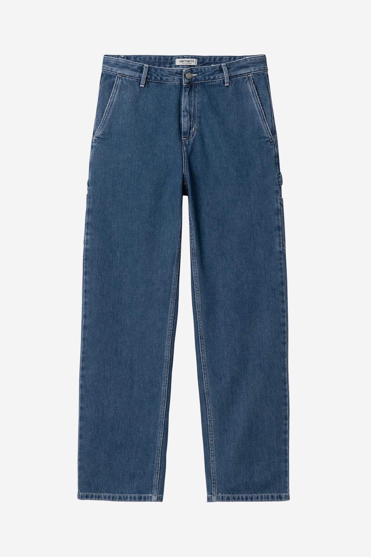 Carhartt Wip Pierce Pant Straight Blu Donna - 1