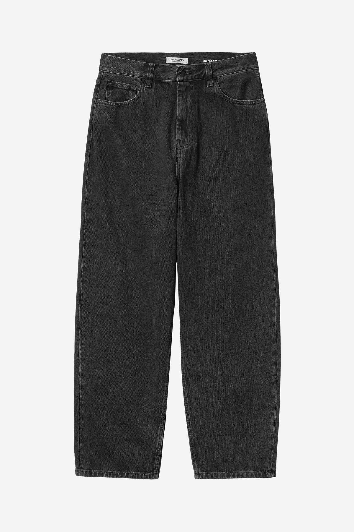 Carhartt Wip Brandon Pant Cotton Nero Donna - 1