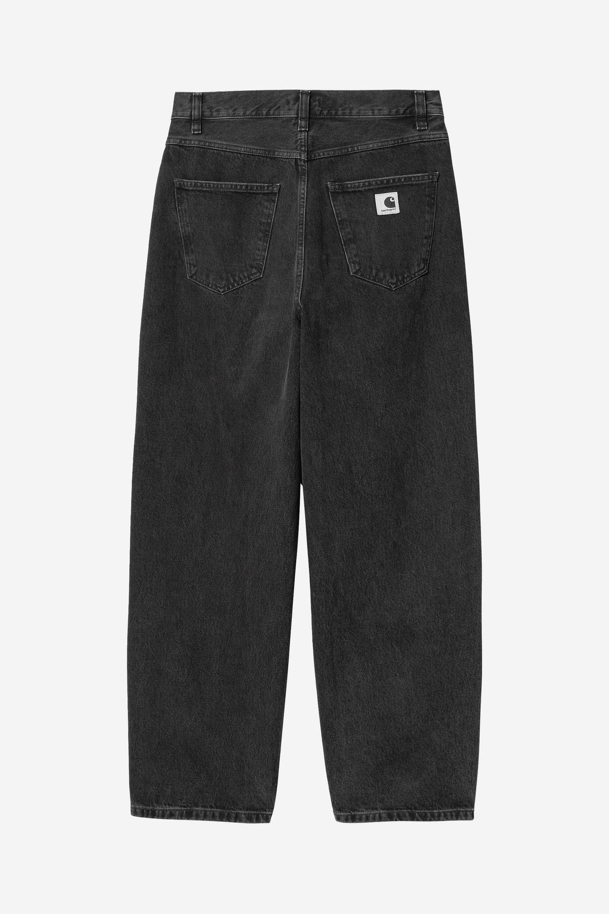 Carhartt Wip Brandon Pant Cotton Nero Donna - 2