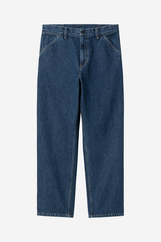 Carhartt Wip Single Knee Pant Blu Uomo