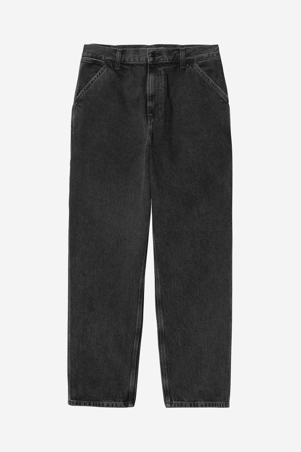 Carhartt Wip Single Knee Pant Nero Uomo - 1