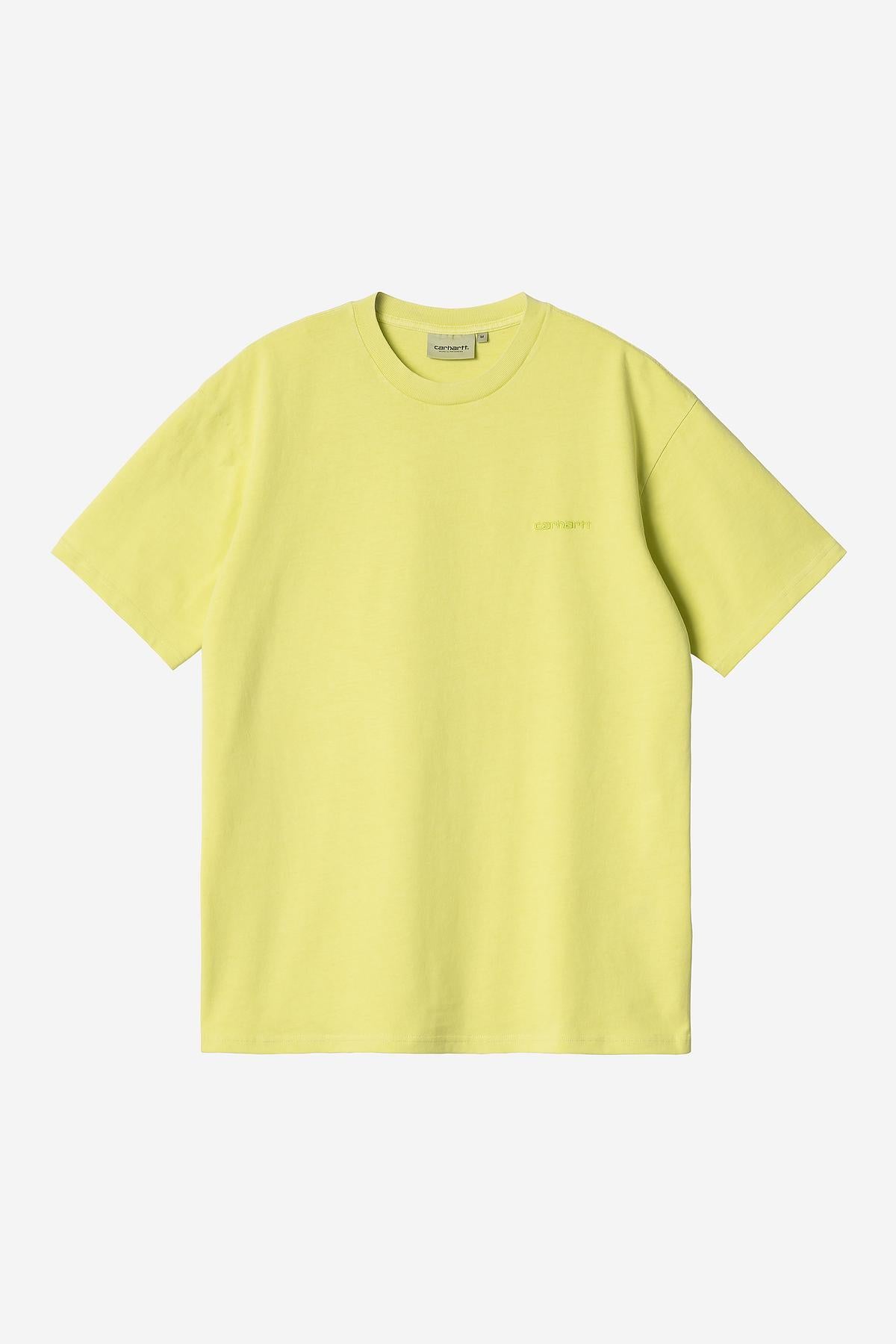 Carhartt Wip Duster Script T-shirt Verde Uomo - 1