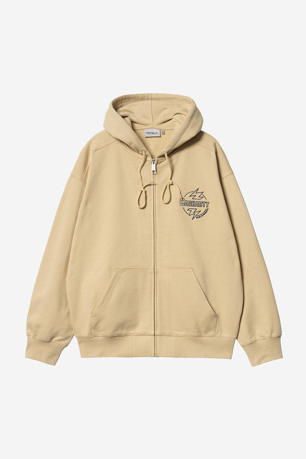 Carhartt Wip Hooded Ablaze Sweat Blu Uomo - 1