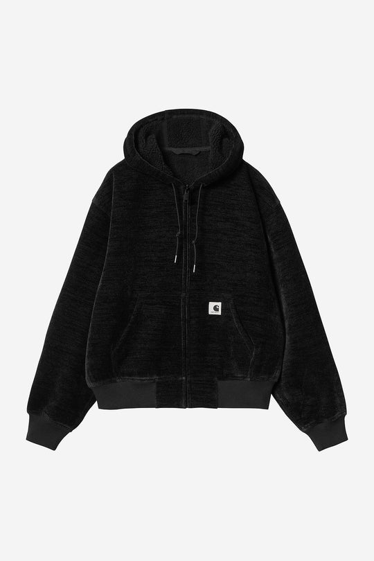 Carhartt Wip Active Sweat Jacket Nero Donna