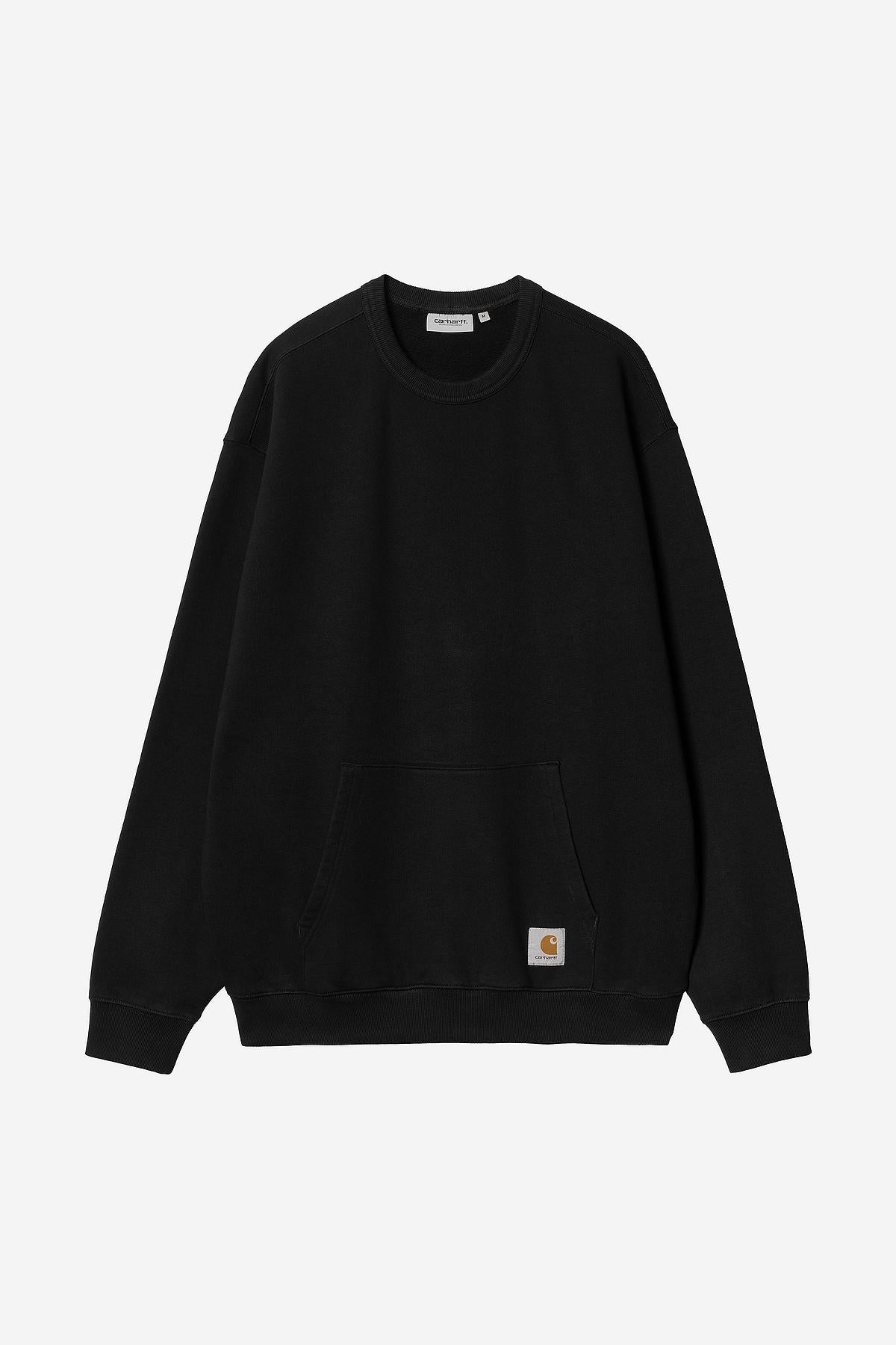 Carhartt Wip Billy Sweat Cotton Nero Uomo - 1