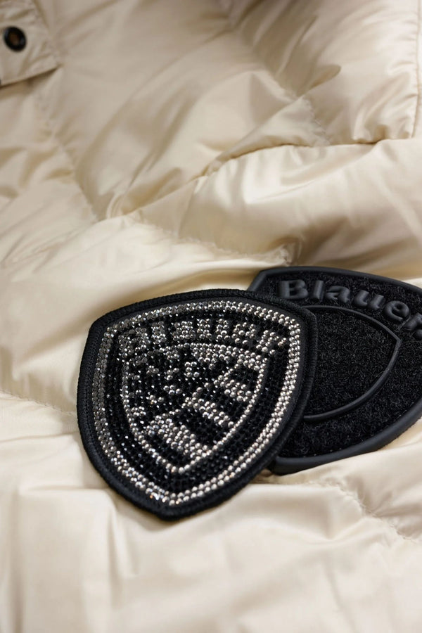 Blauer Piumino 3/4 Cappuccio Pelo Donna - 4