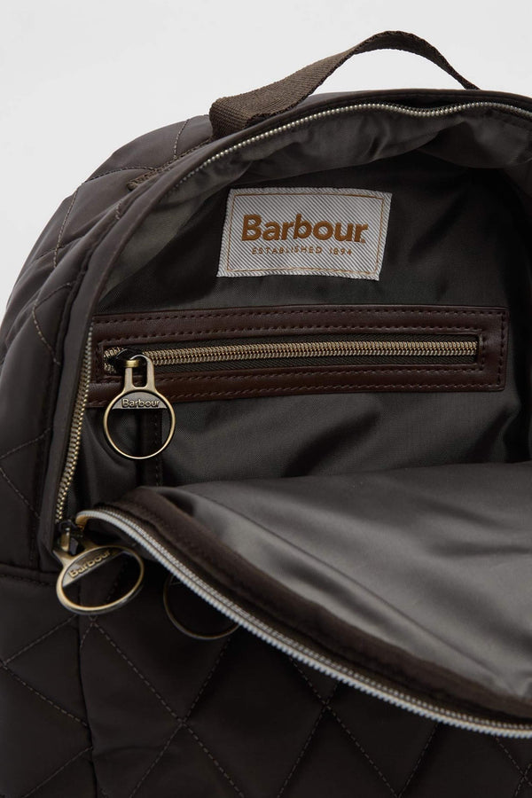 Barbour Quilted Backpack Donna - 3
