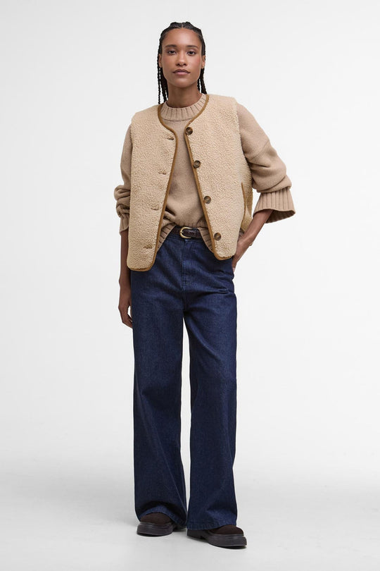 Barbour Luciana Fleece Gilet Donna