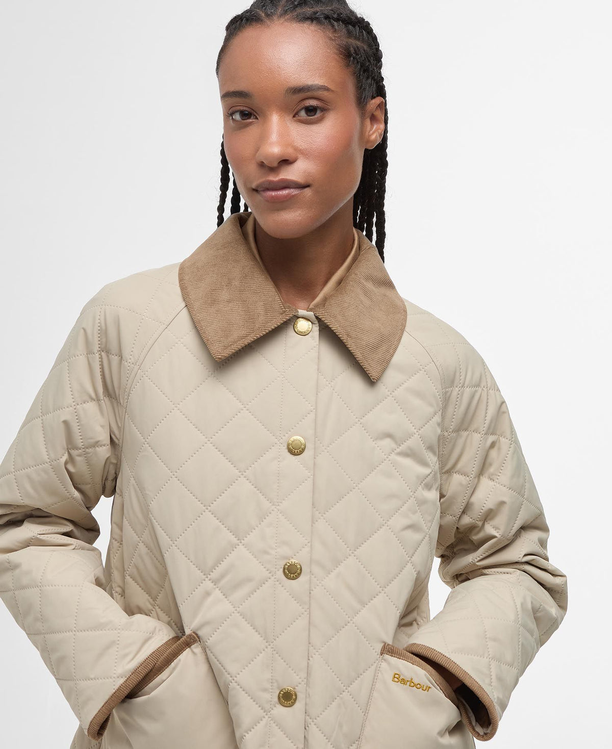 Barbour Giubbito Trapunbtato Donna - 4