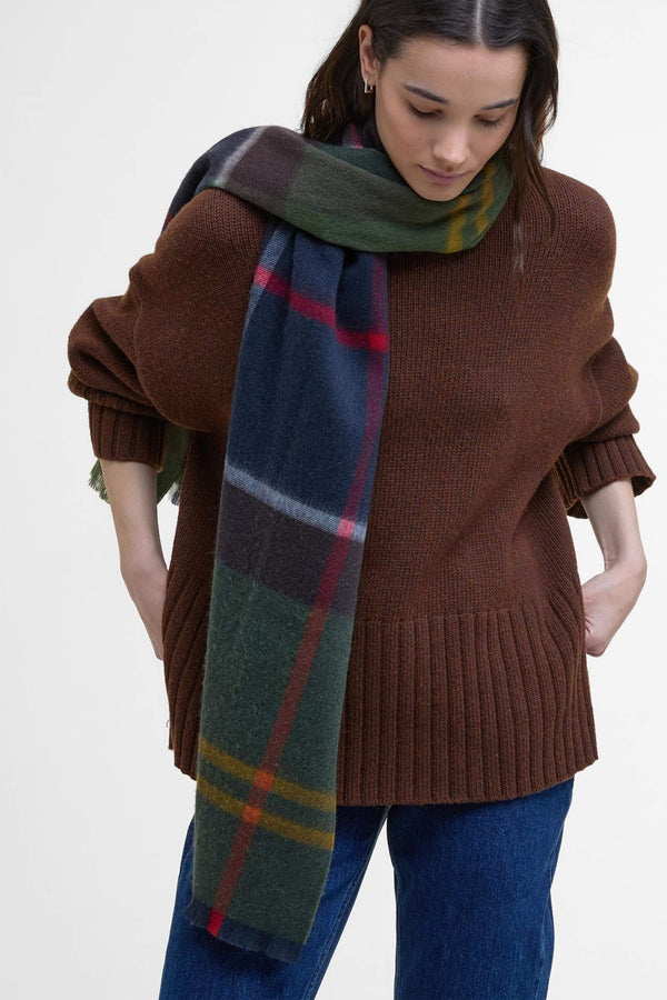 Barbour Rosefield Tartan Scarf Donna - 2