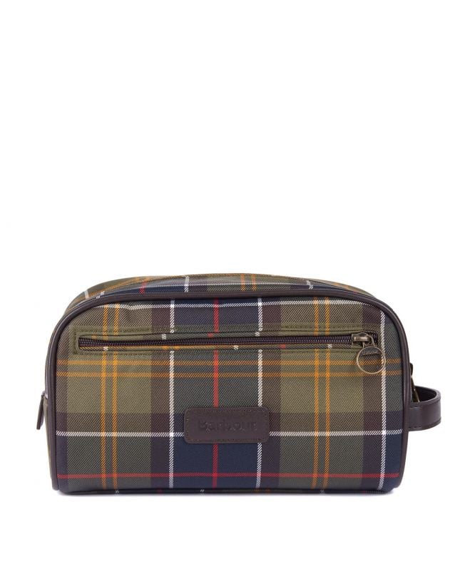 Barbour Tartan Washbag Uomo - 1