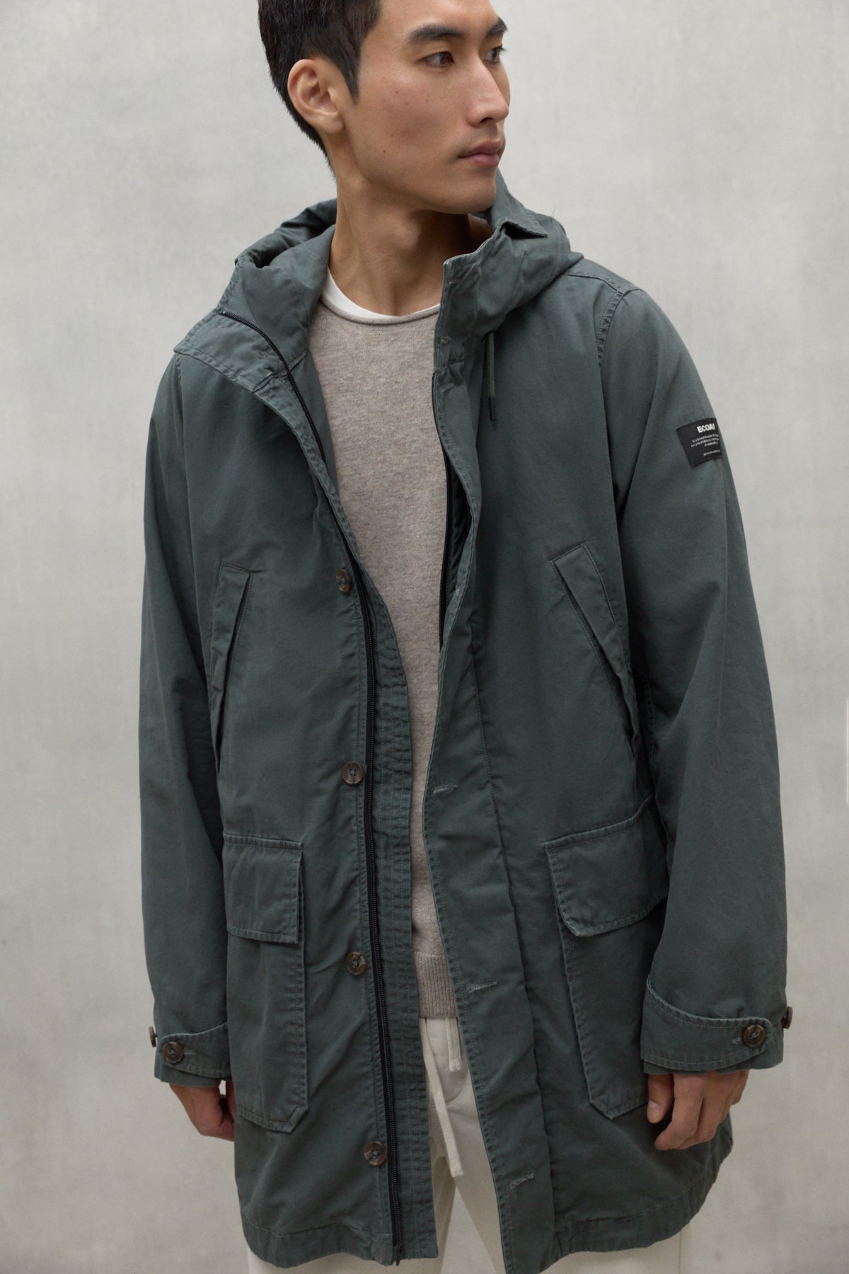 Ecoalf Parka Cotone 3 In 1 Uomo - 4