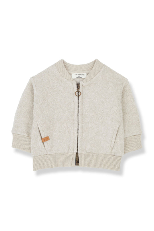 1+ In The Family Felpa Bomber Orsetto Bambino