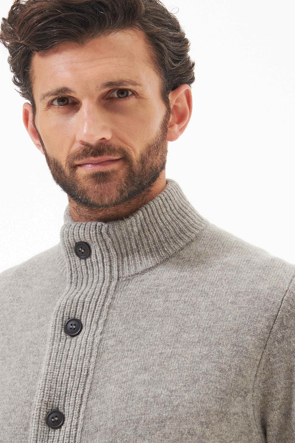 Barbour Essential Patch Zip Knitwear Uomo - 2
