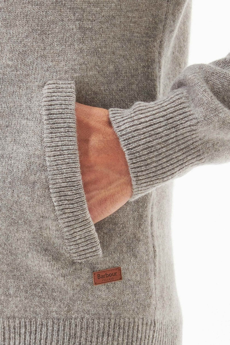 Barbour Essential Patch Zip Knitwear Uomo - 3