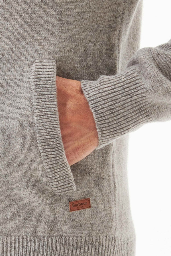 Barbour Essential Patch Zip Knitwear Uomo - 3