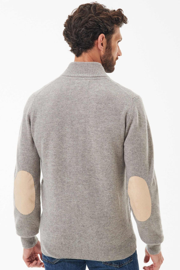 Barbour Essential Patch Zip Knitwear Uomo - 4