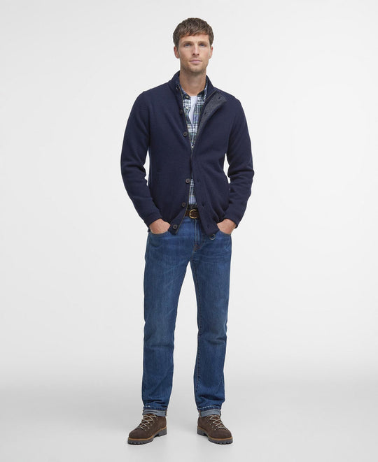 Barbour Essential Patch Zip Pull Uomo